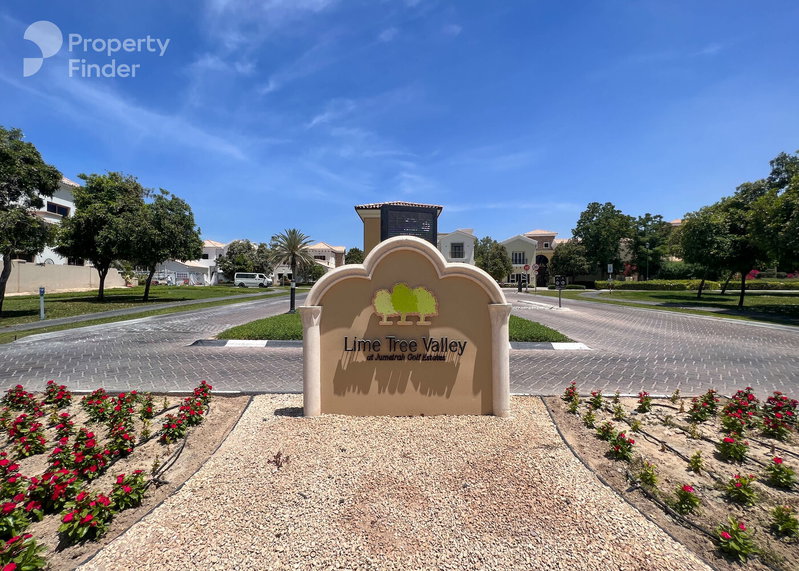 House for rent in Dubai, United Arab Emirates · Lime Tree Valley · 5 rooms, 5 baths