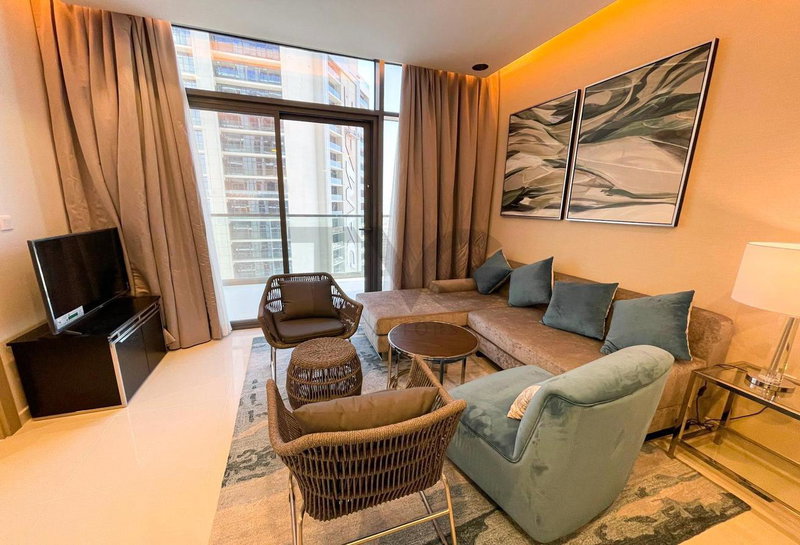 Apartment for rent in Dubai, United Arab Emirates · Aykon City Tower B · 1 room, 2 baths