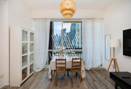 Apartment for rent in Dubai, United Arab Emirates · Ary Marina View Tower · 1 room, 2 baths
