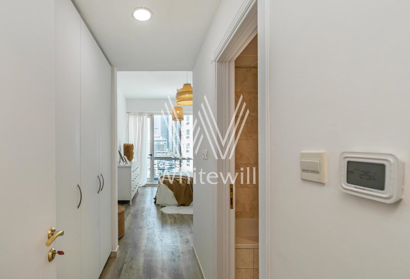 Apartment for rent in Dubai, United Arab Emirates · Ary Marina View Tower · 1 room, 2 baths