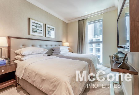 Apartment for rent in Dubai, United Arab Emirates · The Address Residence Fountain Views 2 · 2 rooms, 3 baths