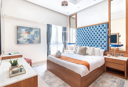 Apartment for rent in Dubai, United Arab Emirates · Bellevue Tower 2 · 1 room, 2 baths