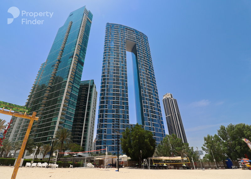 Apartment for rent in Dubai, United Arab Emirates · Jumeirah Gate Tower 2 · 2 rooms, 3 baths