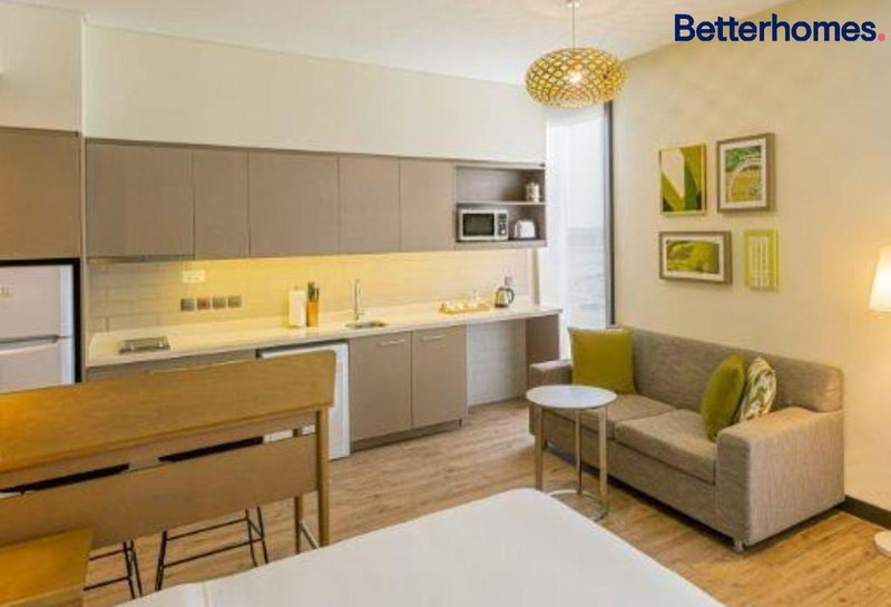 Apartment for rent in Dubai, United Arab Emirates · Element Me'aisam · 1 room, 1 bath