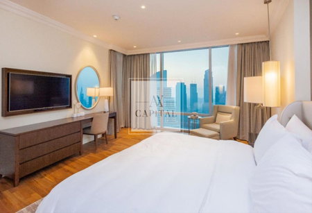 Apartment for rent in Dubai, United Arab Emirates · The Address Residence Fountain Views 2 · 4 rooms, 5 baths
