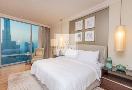 Apartment for rent in Dubai, United Arab Emirates · The Address Residence Fountain Views 2 · 4 rooms, 5 baths