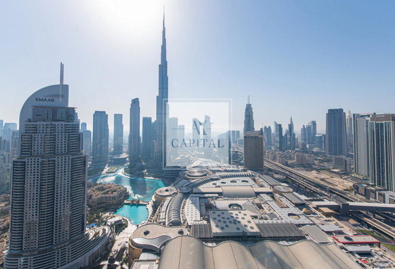 Apartment for rent in Dubai, United Arab Emirates · The Address Residence Fountain Views 2 · 2 rooms, 3 baths
