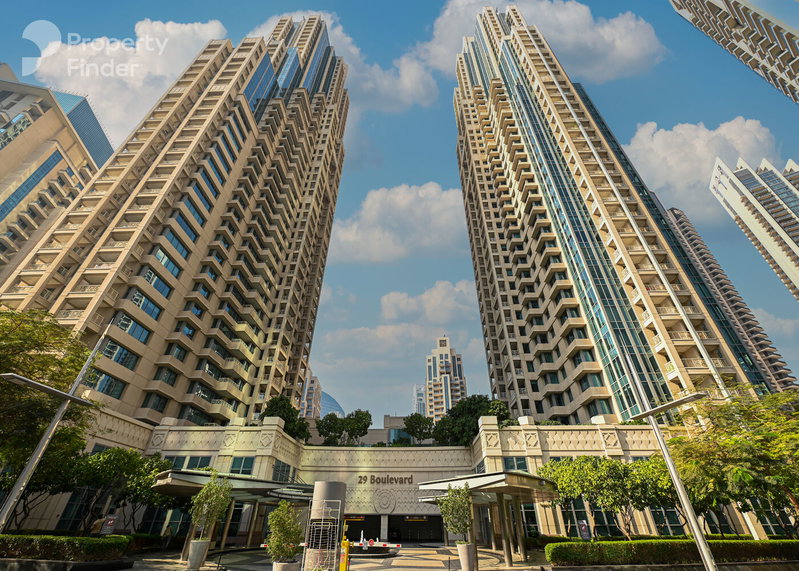 Apartment for rent in Dubai, United Arab Emirates · 29 Burj Boulevard Tower 1 · 1 room, 2 baths