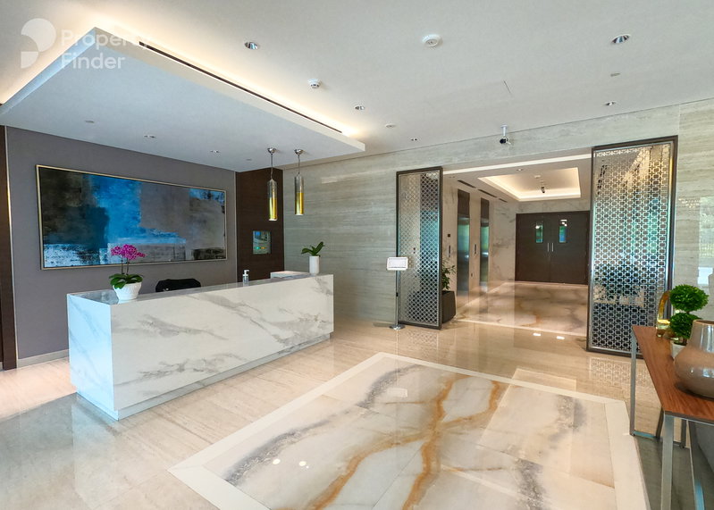 Apartment for rent in Dubai, United Arab Emirates · Sobha Hartland Waves · 1 room, 2 baths