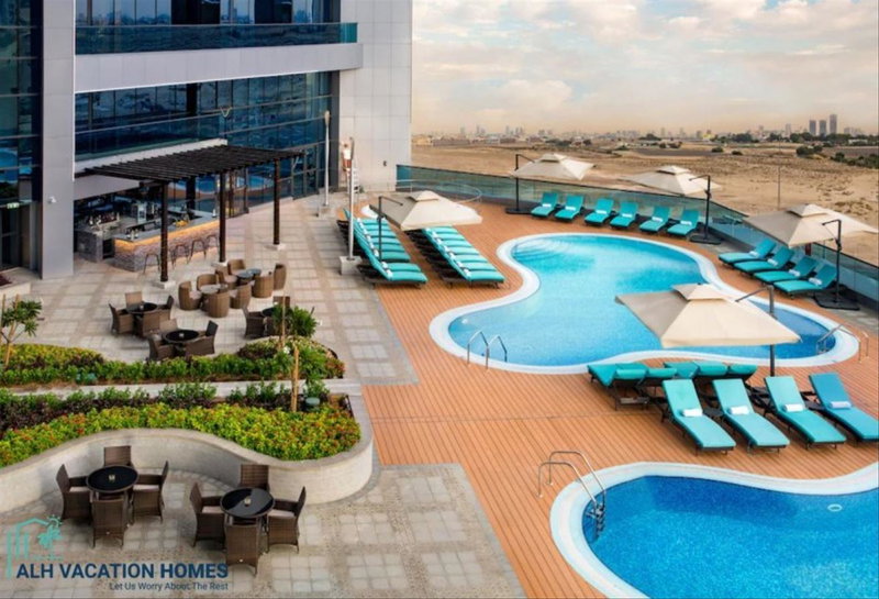 Apartment for rent in Dubai, United Arab Emirates · Millennium Place Barsha Heights Hotel · 1 room, 1 bath