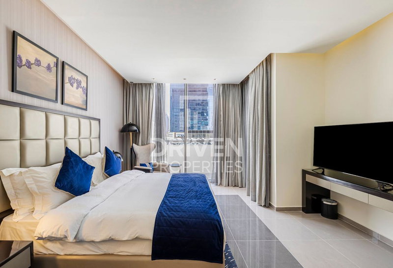 Apartment for rent in Dubai, United Arab Emirates · DAMAC Majestine · 1 room, 2 baths