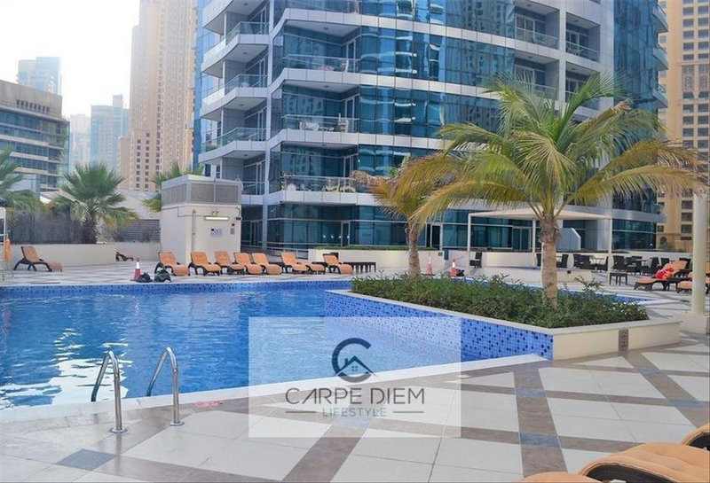 Apartment for rent in Dubai, United Arab Emirates · Bay Central West · 1 room, 2 baths