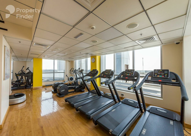Apartment for rent in Dubai, United Arab Emirates · Bay Central West · 1 room, 2 baths