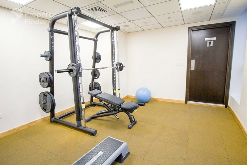 Apartment for rent in Dubai, United Arab Emirates · Bay Central West · 1 room, 2 baths