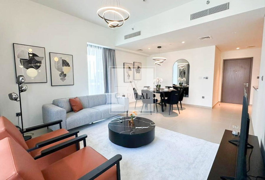 Apartment for rent in Dubai, United Arab Emirates · Act Towers · 3 rooms, 3 baths