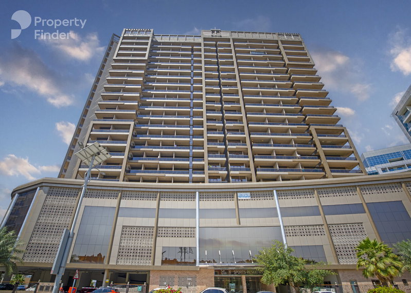 Apartment for rent in Dubai, United Arab Emirates · Elite Sports Residence 8 · 1 room, 1 bath