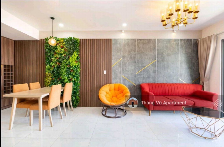 Apartment for rent in Nha Be, Vietnam · Masteri Thao Dien · 2 rooms, 2 baths
