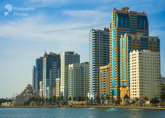 Apartment for rent in Sharjah, United Arab Emirates · Al Majaz Pearl · 2 rooms, 2 baths