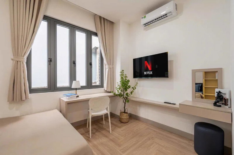 Apartment for rent in Chau Doc, Vietnam · And Tich · 1 room, 1 bath