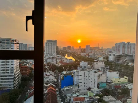 Apartment for rent in Nha Be, Vietnam · Rivergate · 1 room, 1 bath