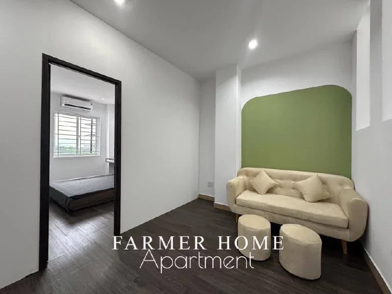 Apartment for rent in Ho Chi Minh City, Vietnam · District 4 · 2 rooms, 1 bath