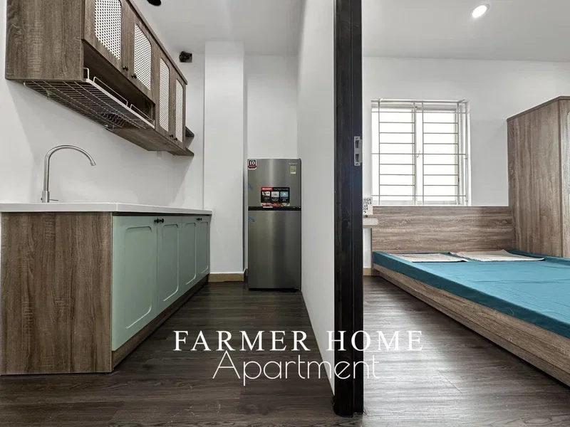 Apartment for rent in Ho Chi Minh City, Vietnam · District 4 · 2 rooms, 1 bath