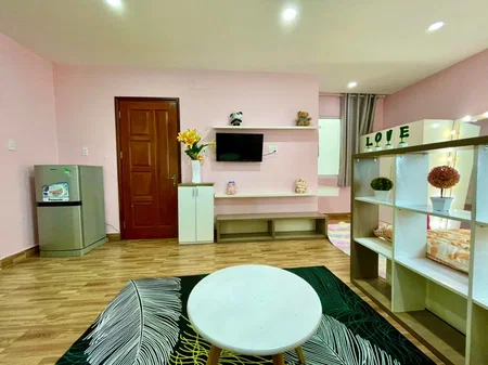 Apartment for rent in Ho Chi Minh City, Vietnam · District 4 · 1 room, 1 bath