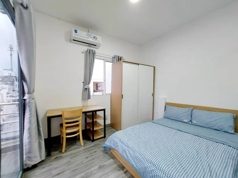 Apartment for rent in Ho Chi Minh City, Vietnam · 3rd District · 1 room, 1 bath