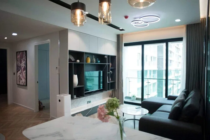 Apartment for rent in Nha Be, Vietnam · Happy In View · 3 rooms, 2 baths
