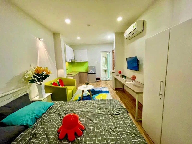 Apartment for rent in Ho Chi Minh City, Vietnam · Nha Be · 1 room, 1 bath