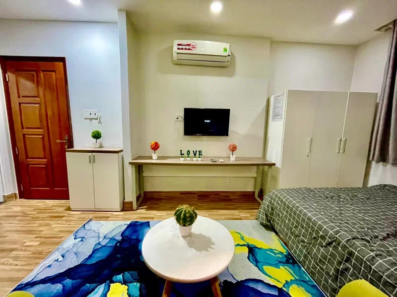 Apartment for rent in Ho Chi Minh City, Vietnam · Nha Be · 1 room, 1 bath
