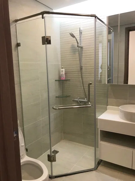 Apartment for rent in Ho Chi Minh City, Vietnam · Vinhomes Central Park · 2 rooms, 1 bath