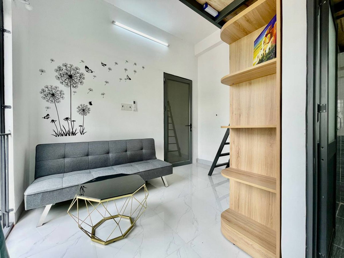 Apartment for rent in Ho Chi Minh City, Vietnam · Binh Thanh · 1 room, 1 bath