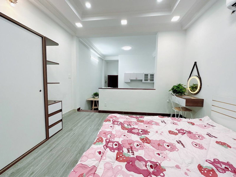 Apartment for rent in Ho Chi Minh City, Vietnam · Binh Thanh · 1 room, 1 bath