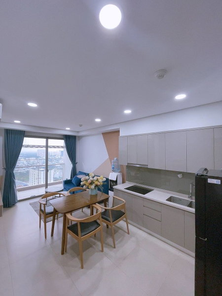 Apartment for rent in Nha Be, Vietnam · River Panorama · 2 rooms, 2 baths