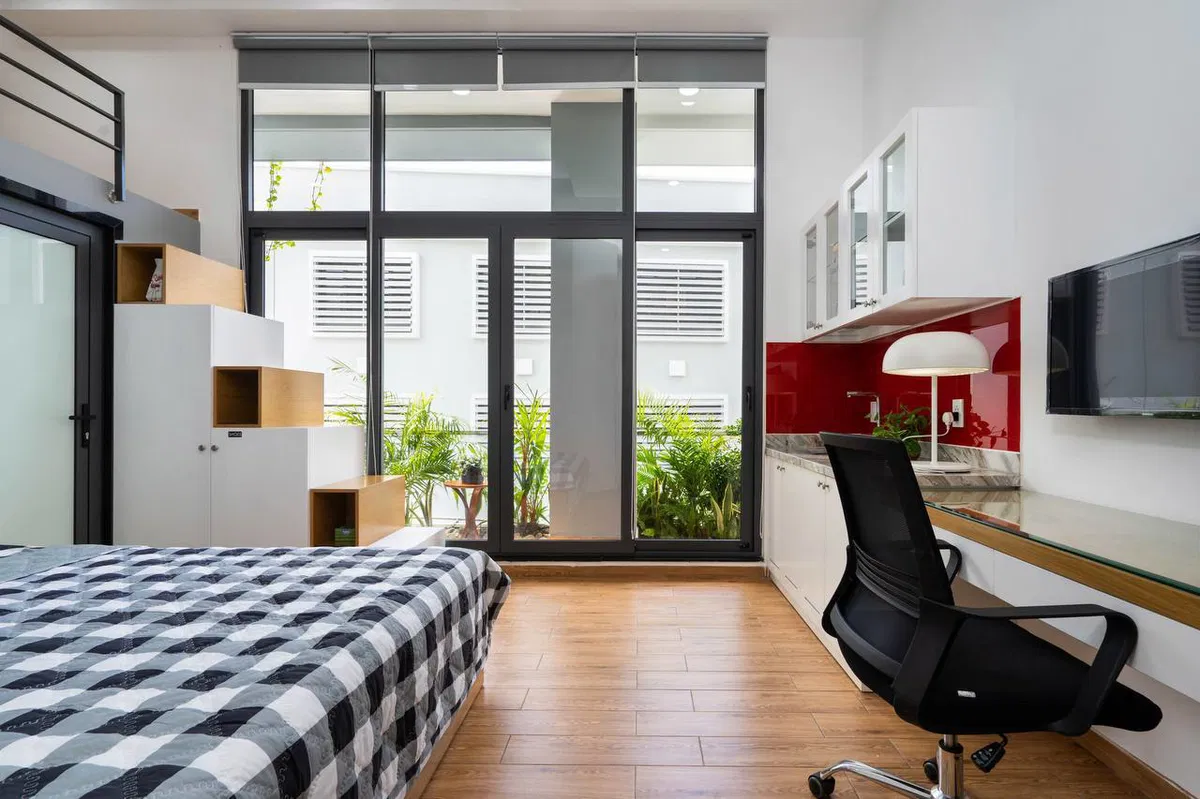 Apartment for rent in Hoa Binh, Vietnam · 11th District · 1 room, 1 bath