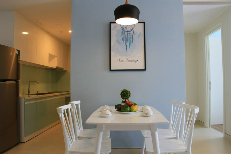 Apartment for rent in Nha Be, Vietnam · Masteri Thao Dien · 2 rooms, 2 baths