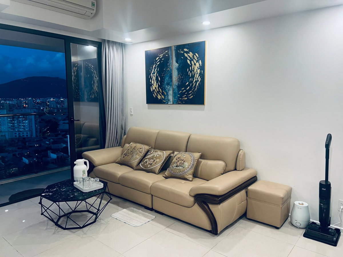 Apartment for rent in Da Nang, Vietnam · Hiyori Building · 2 rooms, 1 bath