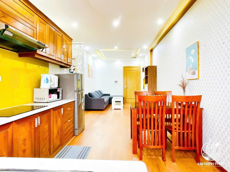 Apartment for rent in Da Nang, Vietnam · Muong Thanh apartment building · 2 rooms, 1 bath