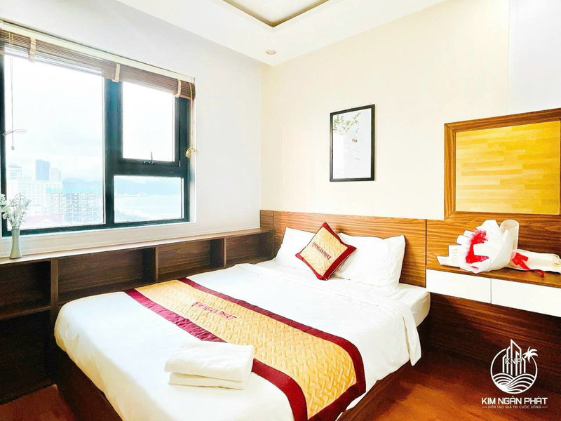 Apartment for rent in Da Nang, Vietnam · Muong Thanh apartment building · 2 rooms, 1 bath