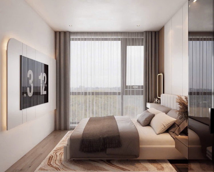 Apartment for rent in Hanoi, Vietnam · Filmore apartment building · 2 rooms, 1 bath