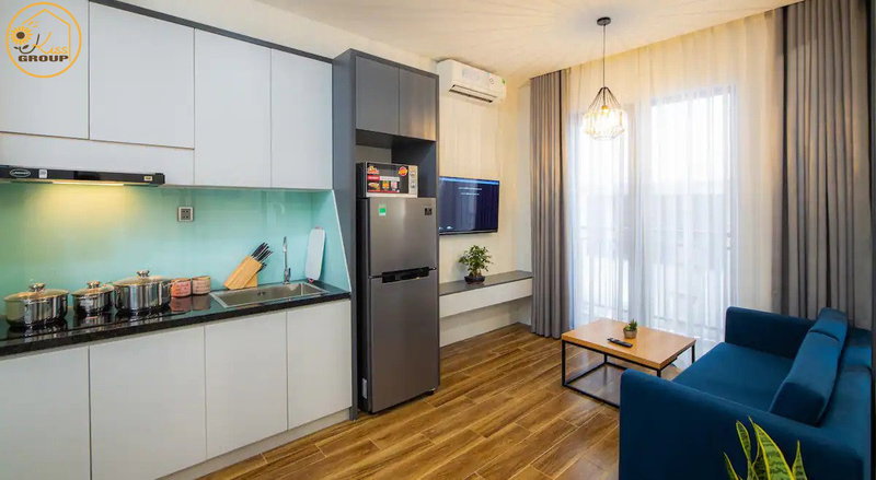 Apartment for rent in Da Nang, Vietnam · Ngu Hanh Son · 1 room, 1 bath