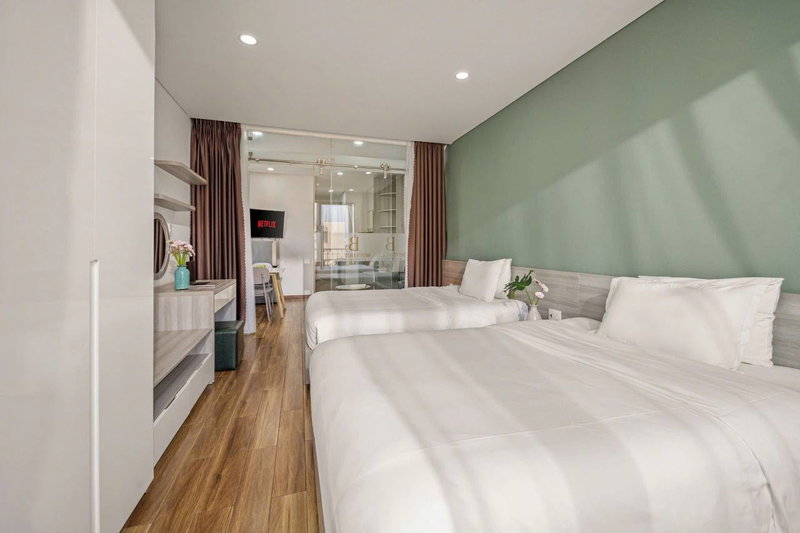 Apartment for rent in Da Nang, Vietnam · My An · 1 room, 1 bath