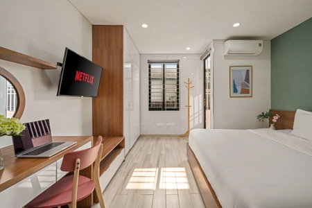 Apartment for rent in Da Nang, Vietnam · My An · 1 room, 1 bath