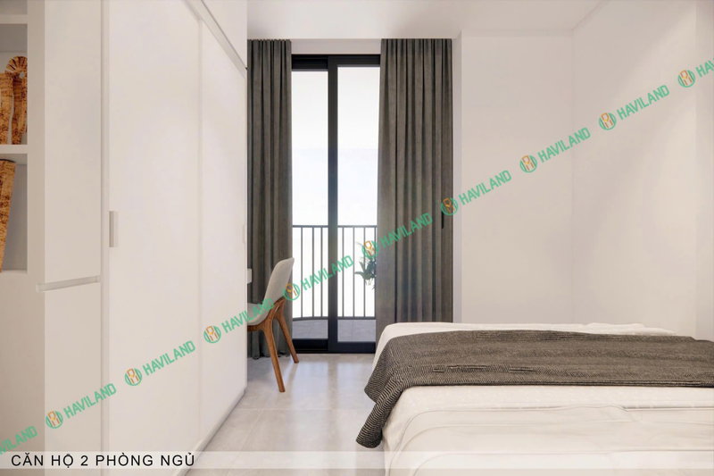 Apartment for rent in Da Nang, Vietnam · 2-bedroom apartment building · 2 rooms, 1 bath