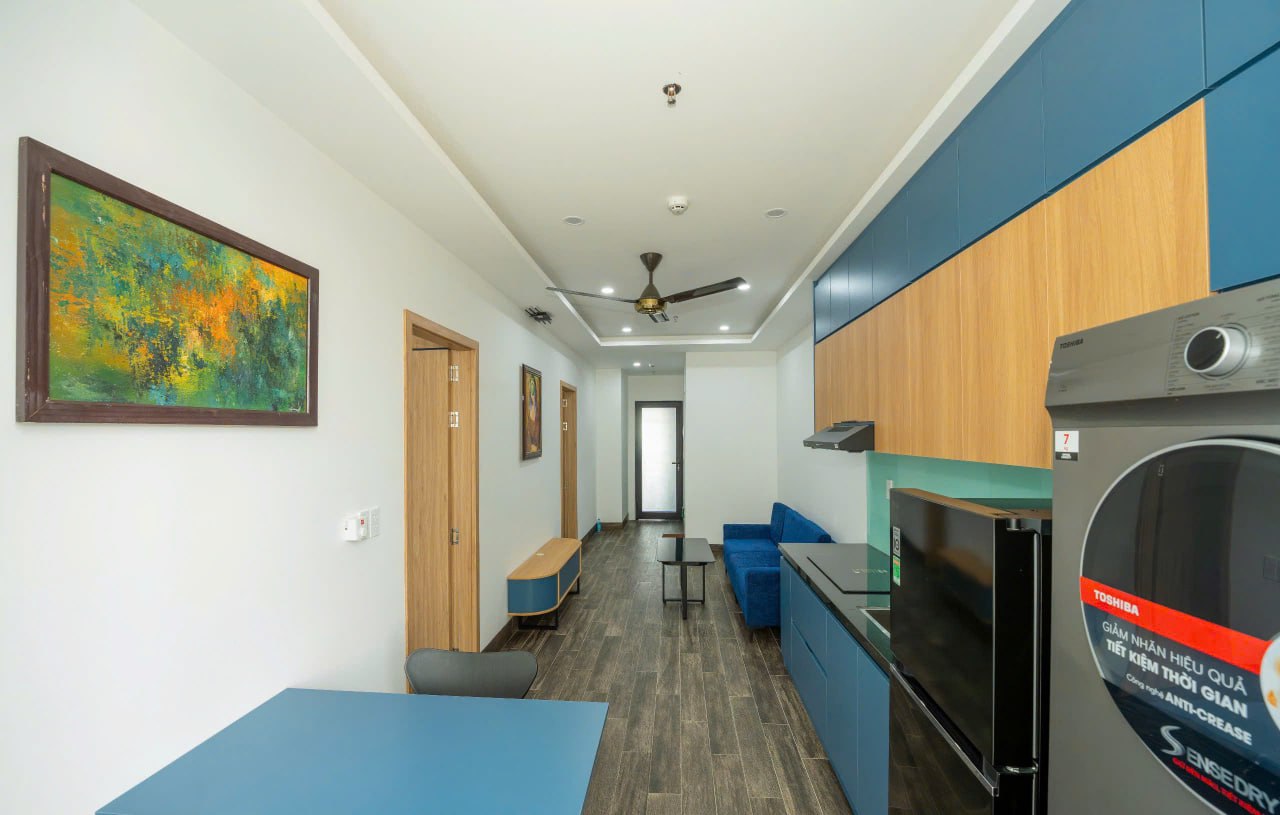 Apartment for rent in Da Nang, Vietnam · Lotte Mart - Hai Chau Center · 2 rooms, 1 bath