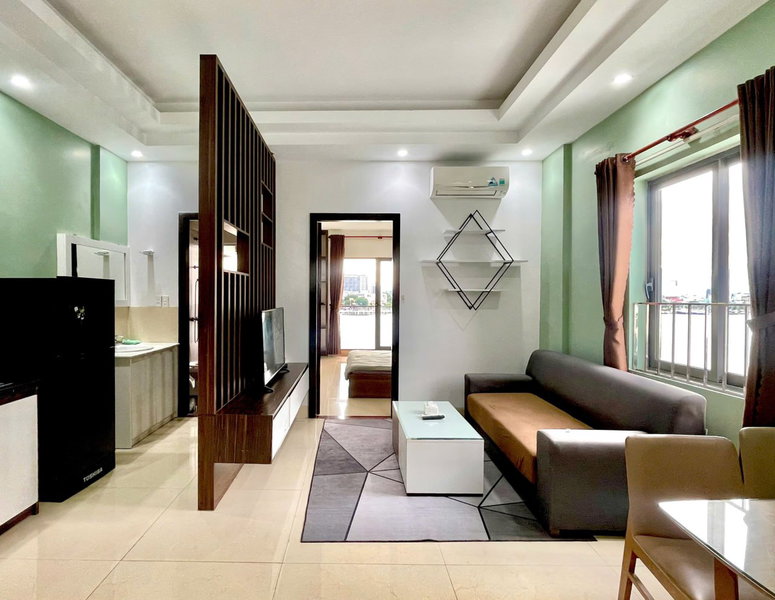Appartement à louer à Da Nang, Viêt Nam · Son Tra · 1 chambre, 1 salle de bain