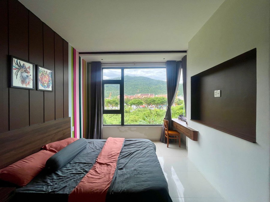 Appartement à louer à Da Nang, Viêt Nam · Son Tra · 1 chambre, 1 salle de bain