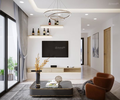 Apartment for rent in Ha Dong, Vietnam · Vinhomes Smart City · 2 rooms, 2 baths