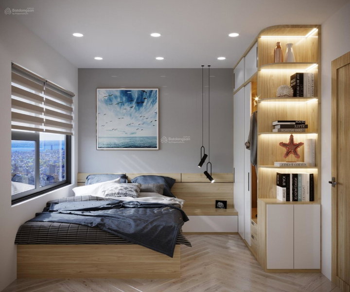 Apartment for rent in Ha Dong, Vietnam · Vinhomes Smart City · 2 rooms, 2 baths